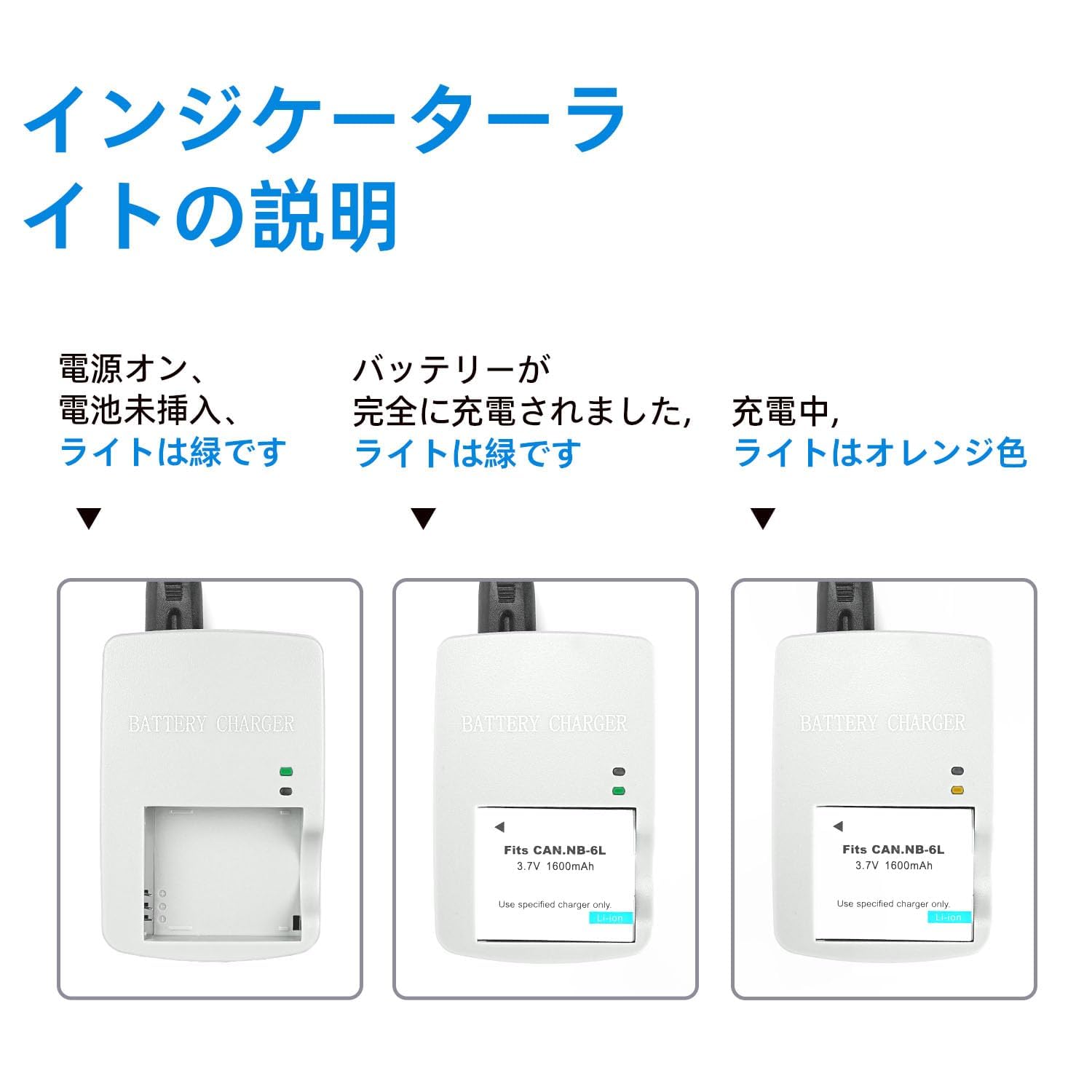Amazon | KWTOUL CB-2LY NB-6L NB-6LH バッテリー充電器 Canon